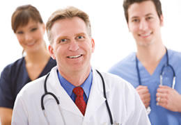 Photo of a group of doctors
