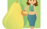 Pear-shaped people were once thought to enjoy a lower rate of heart disease and type 2-diabetes compared to apple-shapes, those who store fat around their waistline. Recently, a study called this into question. Find out why thigh and buttock fat is a health risk too