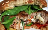 Turkey zuchinni/mushroom burger