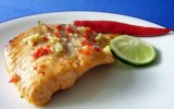 Lime and Ginger Grilled Salmon