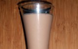 chocolate banana protein shake