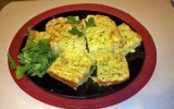 Zucchini Parmesan Squares