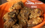 Chocolate Pumpkin Protein Bites