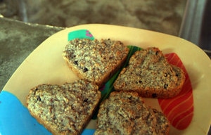 Healthy Heart Cake Cookies 