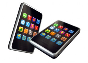 Two touch screen phones