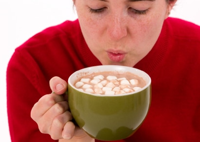 Blowing on Hot Chocolate