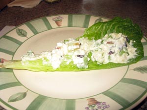 Cottage Cheese Salad Boats
