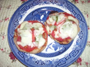 Tomato-Basil English Muffins