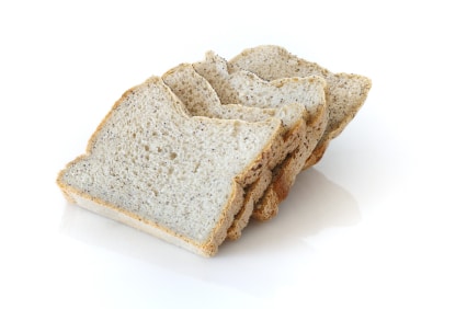 Gluten-free bread homemade with breadmaker