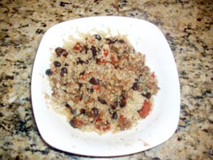 Quinoa , Beef, and Bean Power Protein Mix 
