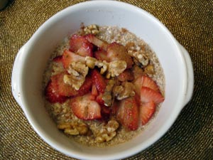 Buckwheat & Strawberry Hot Cereal
