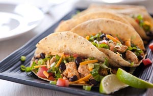 Tofu and Black Bean Tacos