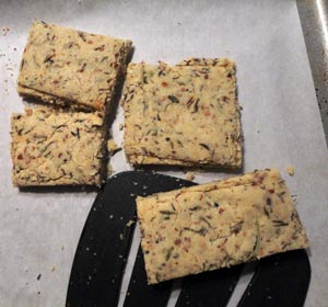 Gluten Free Herb Crackers