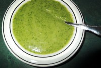 Greek Yogurt Broccoli Soup by Dusty