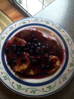 Healthy Blueberry Syrup