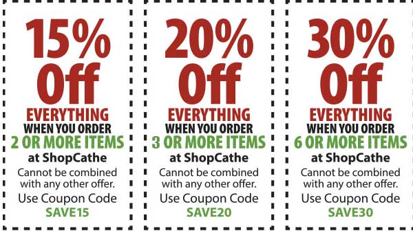 Cathe Discount Coupons