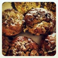 Peach Cobbler Gluten-free Muffins