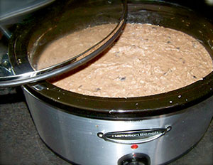 Crockpot Organic Mock Refried Beans by Goatgirl83