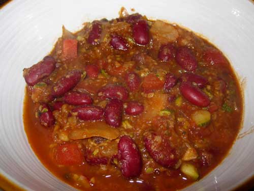 I Can't Believe It's Only Vegetables in My Chili!