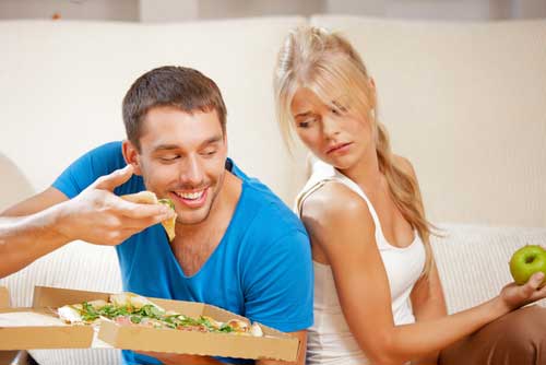 You Eat Healthy and Your Partner Doesn’t – What to Do?
