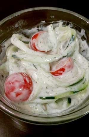 Cucumber Salad With a Twist
