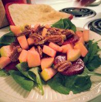 Sweet Pecan Apple Beet Salad