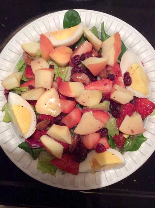 Fruit & Protein Salad