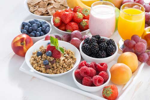 Enjoy eating healthy and all of the health benefits of fiber