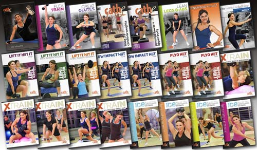 Cathe's May 2016 Workout Rotation