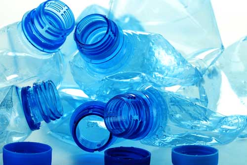 Plastic bottles that contain BPA