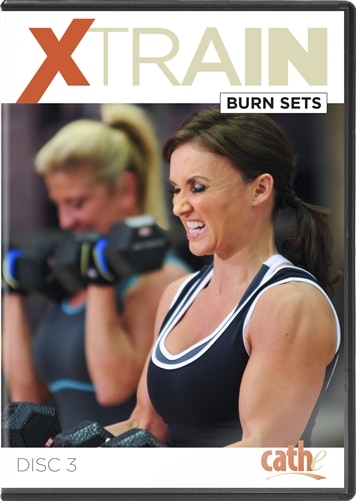 image of Cathe's XTrain Burn Sets workout DVD