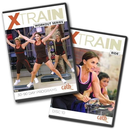 Image of the XTrain discount bundle cover as well as the video cover for Ride