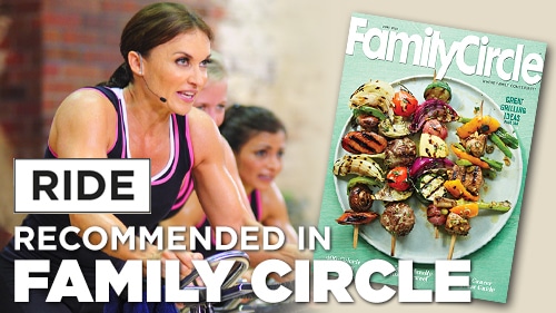 image of Cathe's Family Circle recommends XTrain Ride indoor cycle DVD