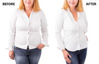 Before and After picture of a woman who has successfully lost weight. But what about maintaining weight loss after you lose the weight?
