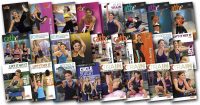image of DVD's used in Cathe Friedrich's December 2017 Workout Rotation