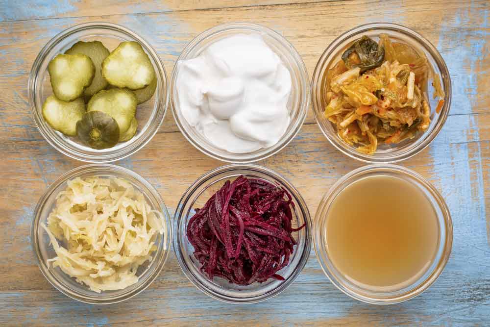 image of probiotics foods