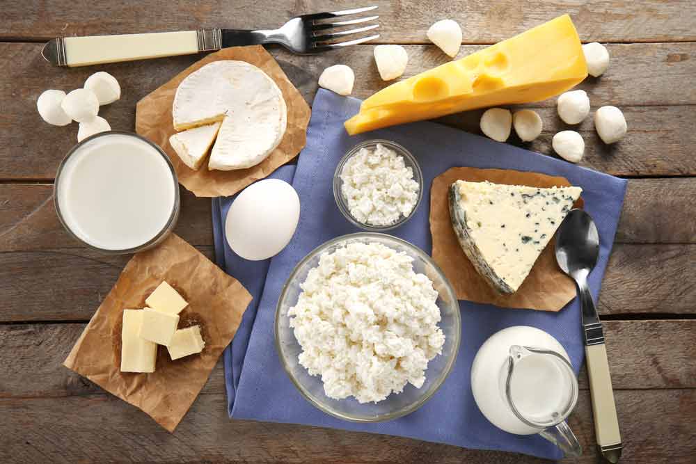 image of various types of Dairy Foods