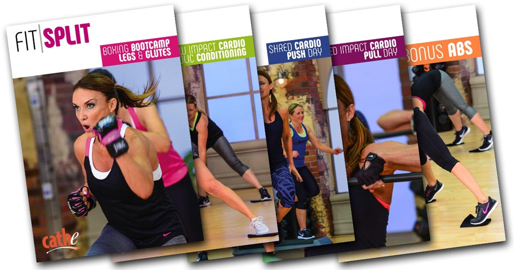 image showing Fit Split DVD and video covers