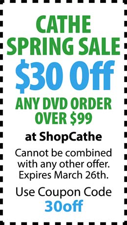 image of $30 off coupon for Cathe Spring Sale