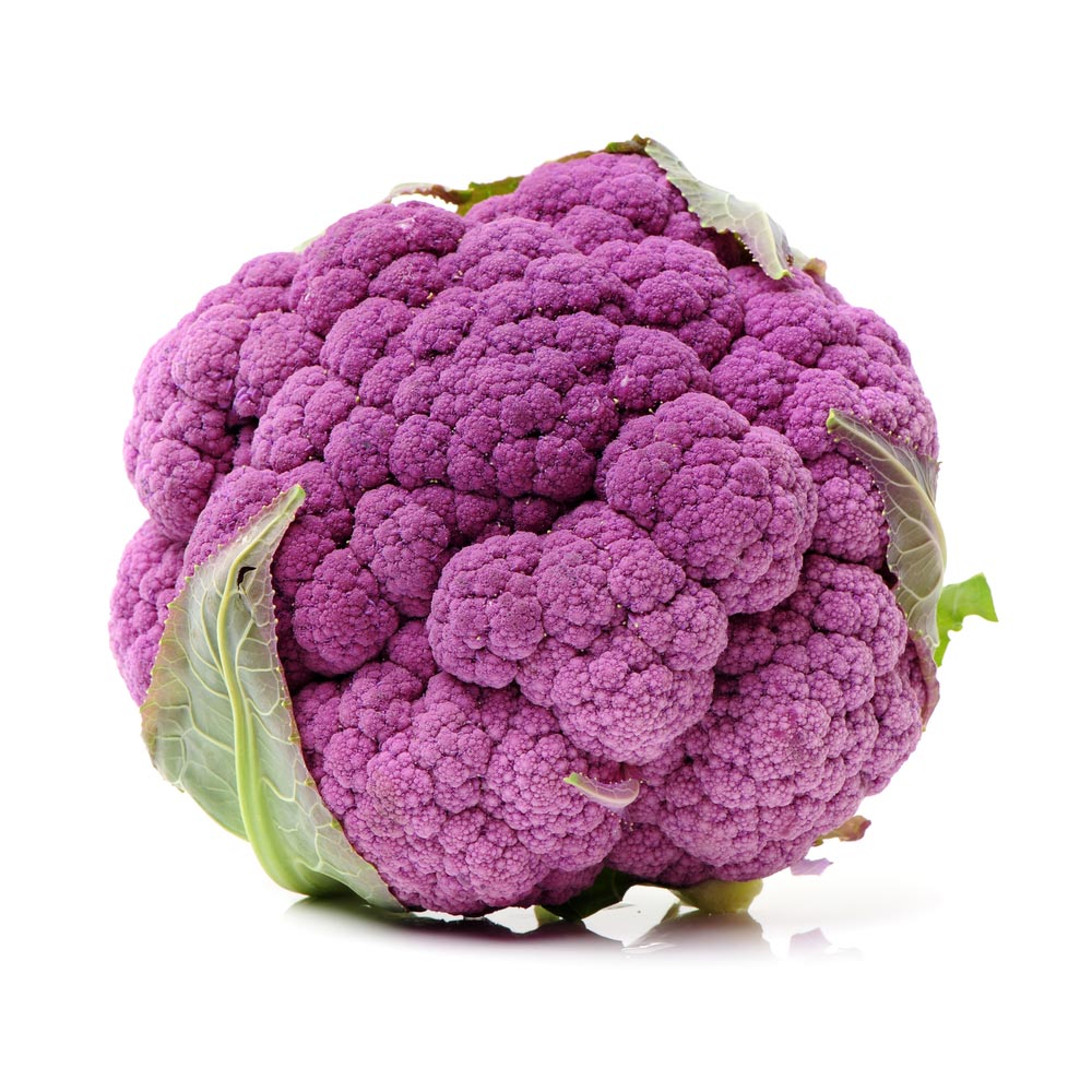 Purple Cauliflower and lesser known vegetables