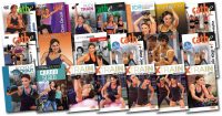 These are the DVD covers for all of the workouts in Cathe's September 2018 workout rotation.