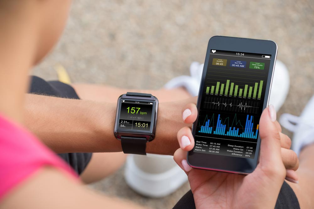 examples of monitering your heart rate