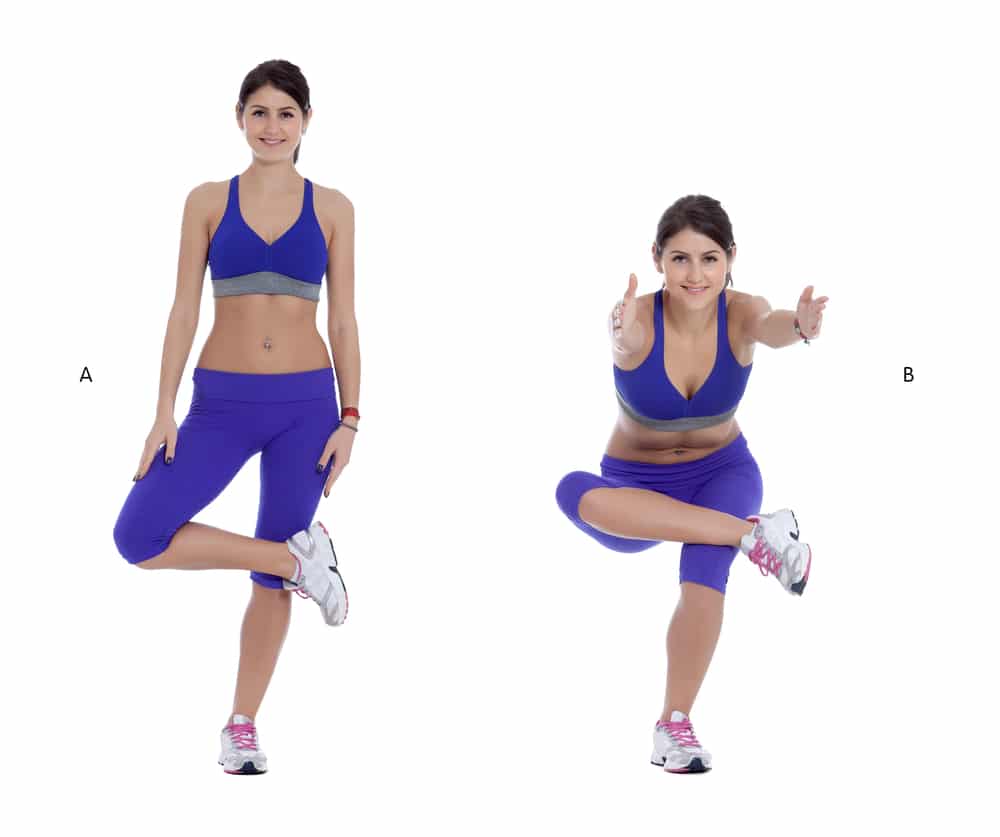 4 Easy Ways to Do a Single Leg Squat (with Pictures)