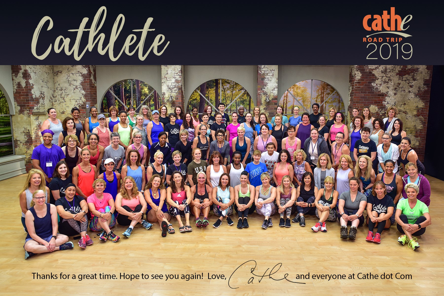 The 2019 Cathe Glassboro Road trip Group Shot