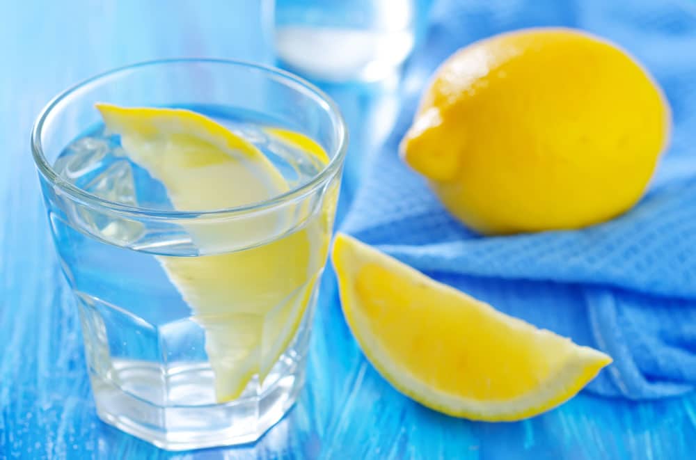 lemon water