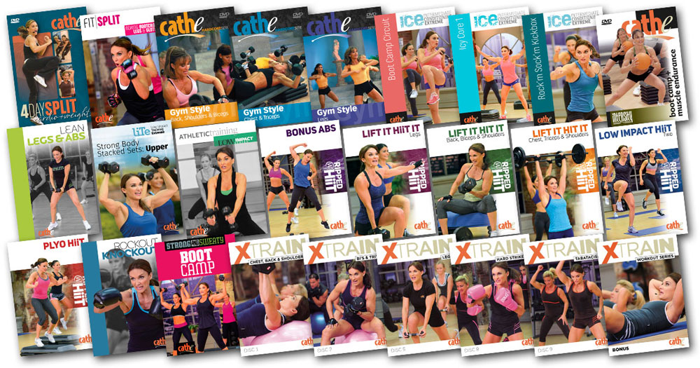 Cathe's September 2019 Workout Rotation
