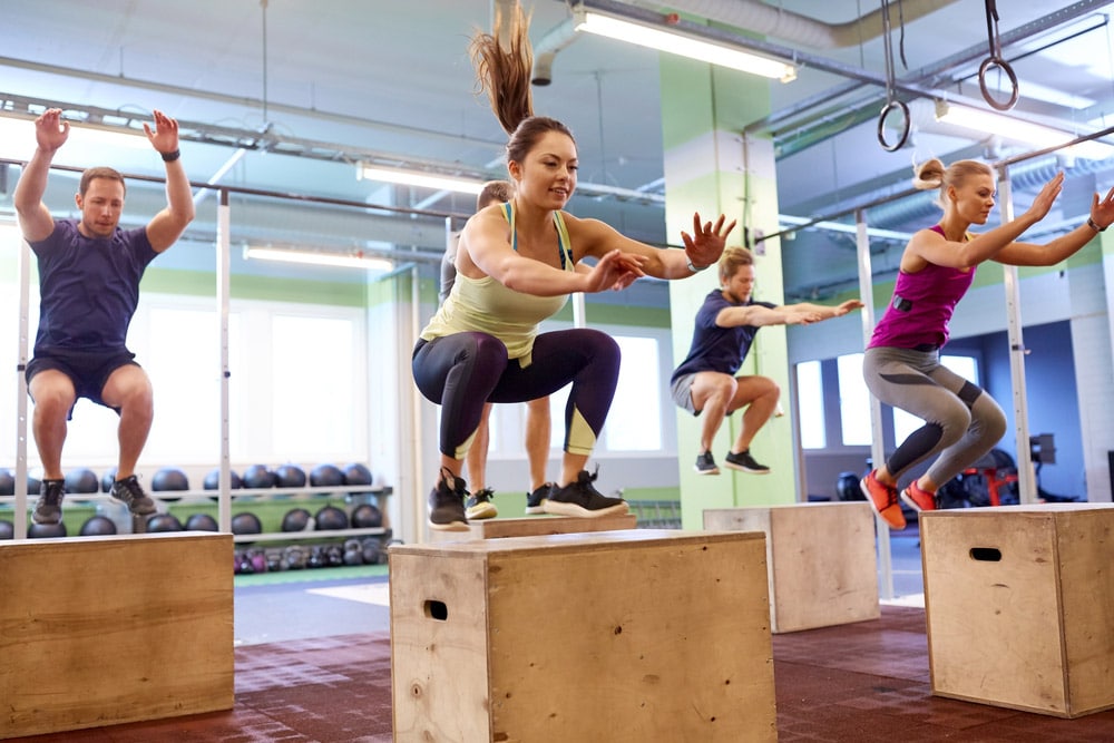 How to Do the Box Jump  Plyometric workout, Lower body muscles, Box jumps