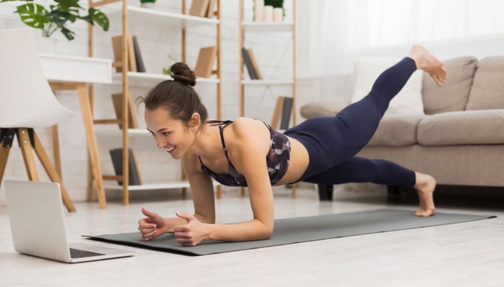 Planks with weighted online vest