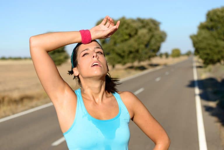 exercising in a hot environment