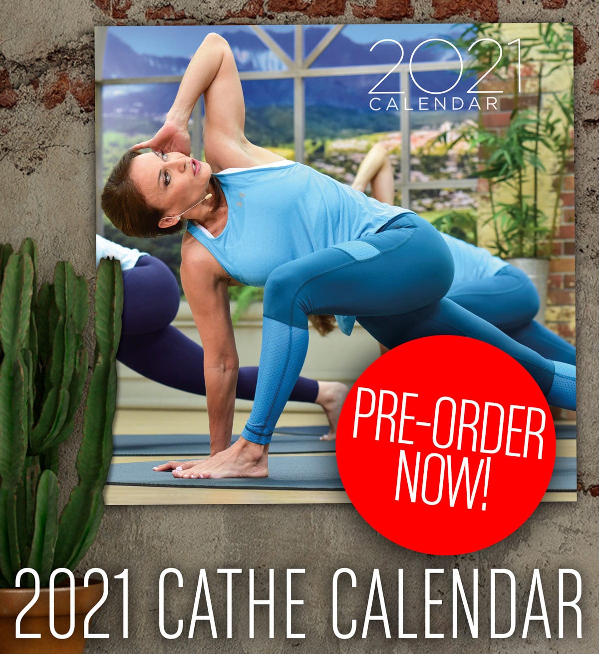 Cathe 2021 Fitness Calendar